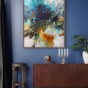 Crystal's Blue by Tammy Keller Contemporary Art 
