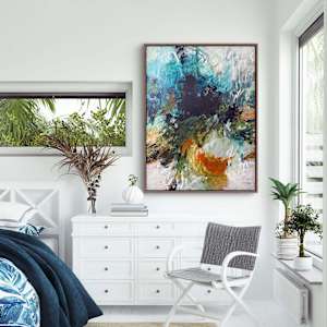 Crystal's Blue by Tammy Keller Contemporary Art 
