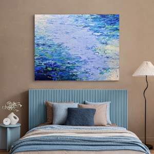 Monet's Warm Waters by Tammy Keller Contemporary Art 