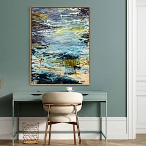Monet’s Lake View by Tammy Keller Contemporary Art 