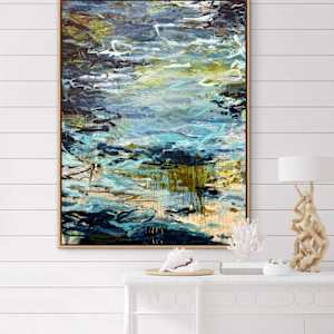 Monet’s Lake View by Tammy Keller Contemporary Art 