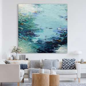 Watered In Monet by Tammy Keller Contemporary Art 
