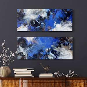 Blue Shift II by Tammy Keller Contemporary Art 