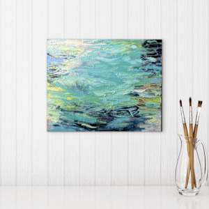 Mini Monet #3 by Tammy Keller Contemporary Art 