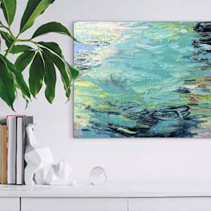Mini Monet #3 by Tammy Keller Contemporary Art 