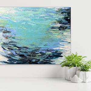 Mini Monet #4 by Tammy Keller Contemporary Art 