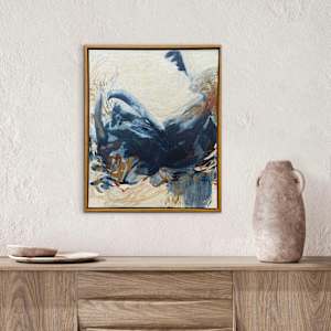 Navy's Strength by Tammy Keller Contemporary Art, Image 3.