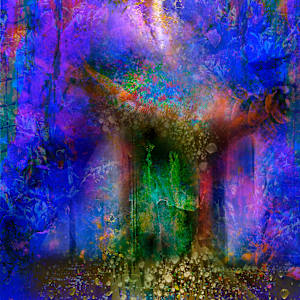 Garden Gate 1/20 by Elaine Pratt