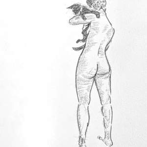 Nude Study 2021 II by Lex R. Thomas, Image 1.