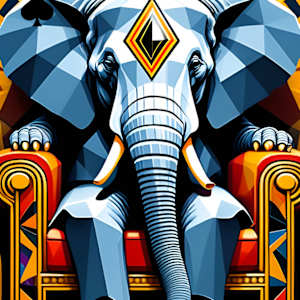 TEMBO - KING OF SPADES by Linda Leftwich