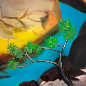 UPSTREAM STRADBROKE GORGE by Linda Leftwich  Image: Tree detail