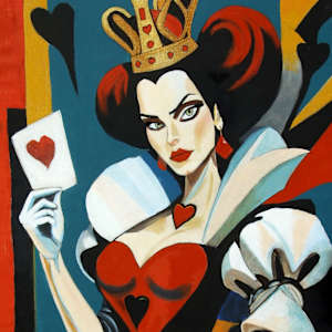 QUEEN OF HEARTS by Linda Leftwich