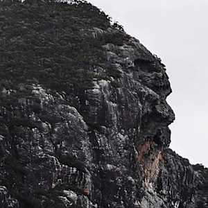 TIBROGARAN by Linda Leftwich  Image: You can clearly see his face in this original photograph by my friend Veronique Vial 