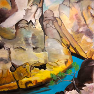 UPSTREAM STRADBROKE GORGE by Linda Leftwich