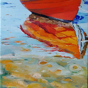 Red Boat by Linda Peterson