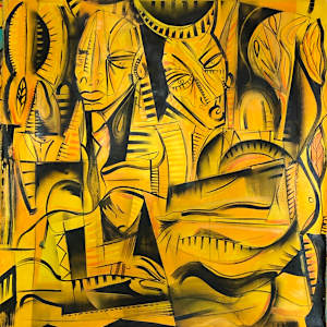 King and Queen - Tapestry Series by SHAWN SKEIR