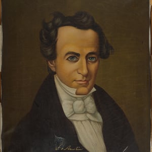 Portrait of Stephen Austin by Rudolf Bohunek 