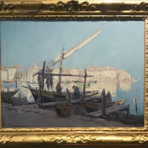 Harbor Scene by Willem Alexander Knip