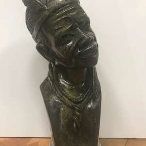 W. Shama Fruit Serpentine Carving