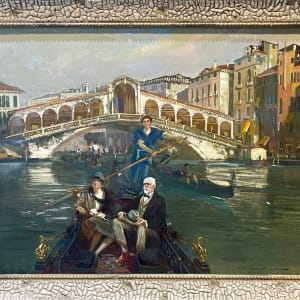 Venice Canal by Constantin Westchiloff