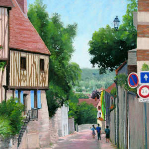 Provins Alley & View by Marsha Hamby Savage