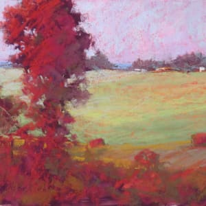 The Ridge In Red by Marsha Hamby Savage