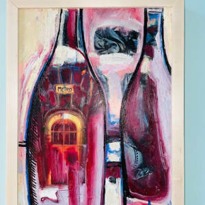Wine Bottle Illusion 7 by de Camille, Image 2.