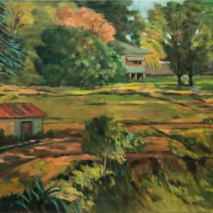 Rear Garden and Cabin by Ethel Fisher, Image 5.