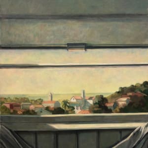 View from a Window, Shade Partially Closed by Ethel Fisher, Image 5.