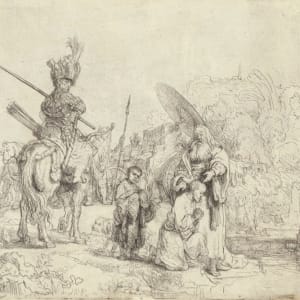 Baptism of the Eunuch by Rembrandt van Rijn
