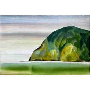 Evening Light after Hale 16.1.23 by Kathryn Carter, Image 1.
