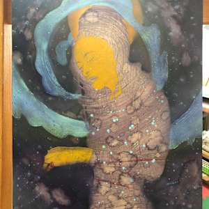 Untamed Woman by Frances Byrd  Image: Untamed Woman Completed Background