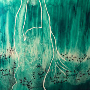 Light Up the Darkness by Frances Byrd  Image: Light Up the Darkness Figure Outline Detail