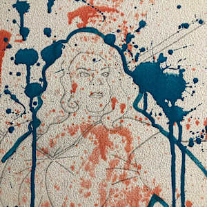Fury by Frances Byrd  Image: Fury Base Layer: Face Detail