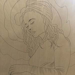 Untamed Woman by Frances Byrd  Image: Untamed Woman Composition