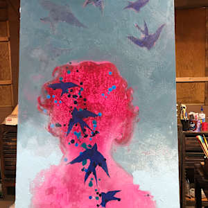 Taking Flight by Frances Byrd  Image: Taking Flight Background