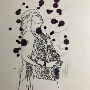 Maeve by Frances Byrd  Image: Maeve Illustration Ink Layer