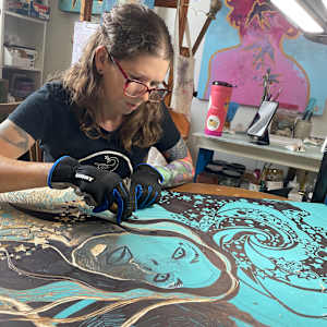 Stargazer by Frances Byrd  Image: Stargazer WIP Figure