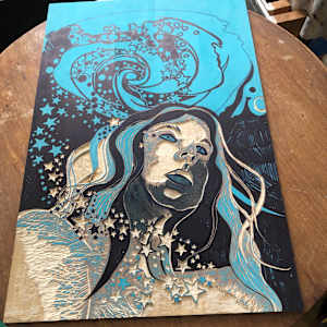 Stargazer by Frances Byrd  Image: Stargazer WIP Figure