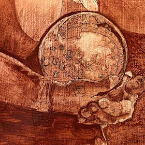 Vicktoria by Frances Byrd  Image: Vicktoria Imprimatura Hand Detail