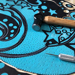 Stargazer by Frances Byrd  Image: Stargazer Punched Details