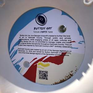 2021 Button Art.org Installation by Frances Byrd, Image 4.