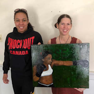 Perseverance by Frances Byrd  Image: Artist, Model, and Portrait