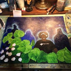 Queen of Tea by Frances Byrd  Image: Queen of Tea Completed Figure