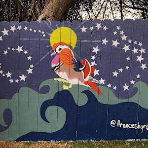 2021 Strange Duck Mural by Frances Byrd, Image 1.