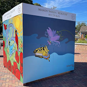 2022 Braselton Artrageous Mural by Frances Byrd, Image 2.