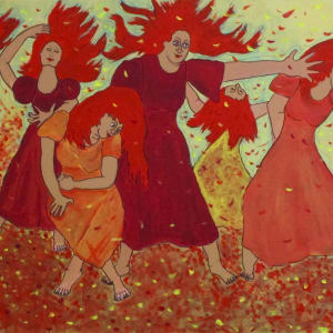 Fall The Dancer/Danse l'automne by Helene Montpetit