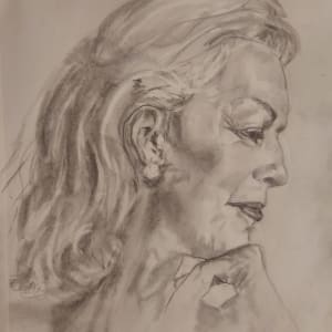 Barbara In Profile by Helene Montpetit