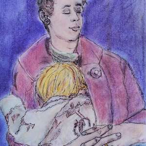 Mother and Child by Helene Montpetit