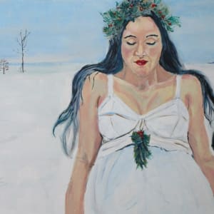 Winter, Bearer of Life / Hiver, porteuse de vie by Helene Montpetit